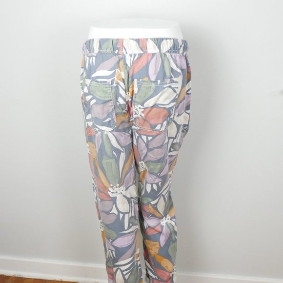 Nicole Miller Topical Patterned Jogger Dress Pants Lyocell Medium - Picture 5 of 11
